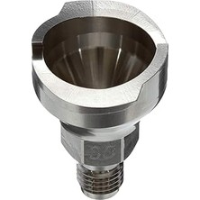 Indispensablely Pps 2.0 Püskürtme Tabancası Adaptörü #s5, 26006, 12 mm Erkek, 1,5 mm Dişli, Çok Sayıda Boya Taba