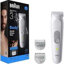 Indispensablely Vücut Tıraş Makinesi Series 3, +3 Aksesuar, Su Geçirmez, BG3530