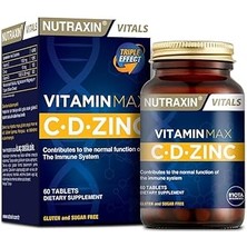Indispensablely Nutraxin C-D-Zinc 60 Tablet