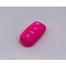 Indispensablely Parça Deponuz (502) Silikon Anahtar Kılıfı, Anahtar Kabı Seat Altea ile Uyumlu