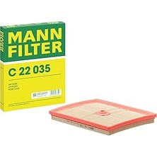 Indispensablely Mann Filter Hava Filtresi C 22 035 (Vw Group)