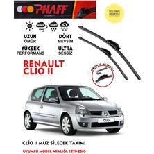 Duolight Clio 2 Silecek Silgeç Takımı 1999 Model Araca Özel Aparat
