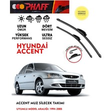 Duolight Hyundai Accent Silecek 2000 Model Araca Özel Aparat