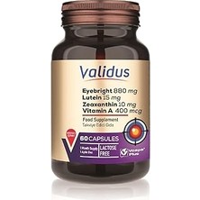 Indispensablely Validus Eyebrigth 880 + Lutein 15 60 Capsules