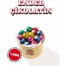 Ender Çikolata Süper Mini Çikolatin 250 gr Sütlü Çikolata Ikramlık Bayramlık Hediyelik