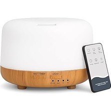 Indispensablely Robeve 500 ml Ultrasonik Aroma Difüzör Hava Nemlendirici Buhar Makinesi – Uzaktan Kumandalı – Ayarl