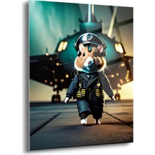 Shiny Art Pilot Hamster Cam Tablo - MOD059