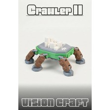 Modelerman Design Citadel Crawler Robot Figür 3D Baskı Model Koleksiyon Oyun Diorama Kişiselleştirilebilir Hediye