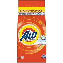 Indispensablely Alo 10 kg Kar Çiçeği Ferahlğı Beyazlar Renkliler Hızlı Çözülme Toz Deterjan