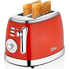 Indispensablely ZLN7040 60'lı Yılların Ekmek Kızartma Makinesi 2 Dilim Paslanmaz Çelik | Çift Yuvalı Ekm