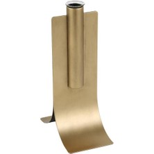 Vitale Lyon Eskitme Metal Vazo 15X9X25 cm
