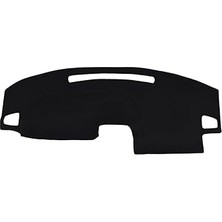 Indispensablely Torpido Koruma Halısı Siyah Kenar Renk Siyah Opel Astra G 1998-2008 ile Uyumlu