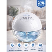 Allians Sihirli Küre Hava Temizleme Makinesi, Şeffaf ve Işıksız Beyaz Tasarım