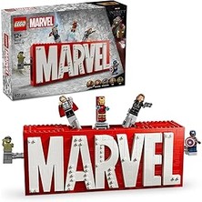 Indispensablely | Marvel: Logosu Minifigürleri 76313 - Süper Kahraman Sevenler Için Avengers Karakte