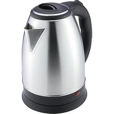 Indispensablely 1500W Paslanmaz Çelik Su Isıtıcı Kettle 1.8l Hızlı Kaynatma Güvenli Kullanım