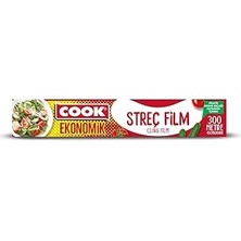 Indispensablely Cook Edt Pe Streç Film, Sarı, 45 cm x 300 M, 8 Micron