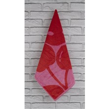 Pamuklu Kadife Desenli 50X110 cm Tekli Modern Havlu Baveno