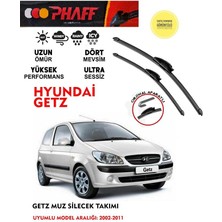 Duolight Hyundai Getz Ön Arka Silecek Seti 2008 Model Araca Özel Aparat(3 Lü Set )
