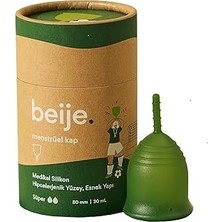 Indispensablely Beije Süper Menstrüel Kap