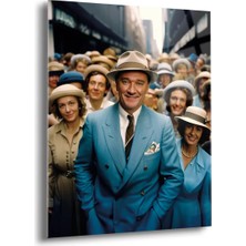 Shiny Art Atatürk Portre Cam Tablo - ATA078