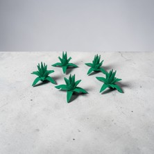 3D Tasarım Teraryum Malz. Dekoratif Bitki (15ADET)