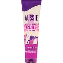 Indispensablely Aussie Work That Curl Dalgalı Kıvırcık Saçlar Için Durulanmayan Saç Kremi 160ML