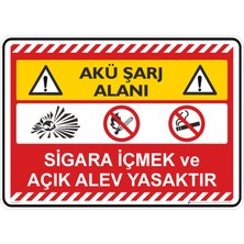 İsg Tabelam 25X35CM/ETIKET/AKÜ Şarj Alanı