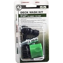 Indispensablely Mtd Genuine Parts Çim Biçme Makineleri Traktörler Için Döşeme Yıkama Seti