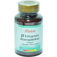 Indispensablely Balen B Kompleks Kapsülleri Gıda Takviyesi 60 Kapsül