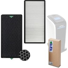 Indispensablely Faf O2 Hava Temizleyici Hepa Aktif Karbon Filtre Seti, Tüm Seriler Için Uyumlu (Beyaz H13)