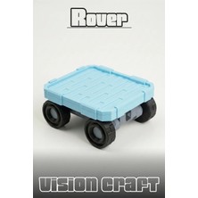 Modelerman Design Transport Rover Figür 3D Baskı Model Koleksiyon Oyun Diorama Kişiselleştirilebilir Hediye