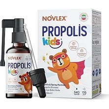 Indispensablely Propolis Kids Ekstrakt (Su Bazlı-Alkolsüz) Böğürtlen Aromalı Sprey &amp; Damla (540 Damla)