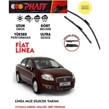 Duolight Fiat Linea Muz Silecek Takımı 2007-2017 Arası Araca Özel