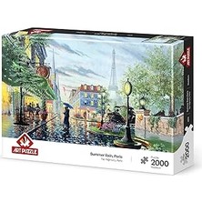 Indispensablely Puzzle Yaz Yağmuru, Paris 2000 Parça Puzzle