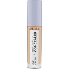 Indispensablely Pastel Eye Cream + Hydrating Satin Concealer - Göz Kremi + Göz Altı Kapatıcısı, 63 Milkshake, 4,3 M