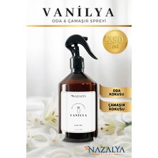 Nazalya Vanilya - Oda ve Çamaşır Spreyi Oda Kokusu Kalıcı ve Ferah Etkili Room Spray 250ML