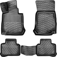 Indispensablely Rizline Mercedes-Benz Eqc 2019 Sonrası Ile Uyumlu 3D Araca Özel Havuzlu Paspas Bmy