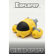 Modelerman Design Deep Sea Explorer Figür 3D Baskı Model Koleksiyon Oyun Diorama Kişiselleştirilebilir Hediye