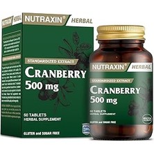 Indispensablely Nutraxin Herbal Cranberry 500 60 Tablet