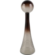 Vitale Cam Kahve Karaf/şişe 13X13X45CM