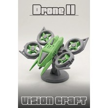 Modelerman Design Flutter Drone Figür 3D Baskı Model Koleksiyon Oyun Diorama Kişiselleştirilebilir Hediye
