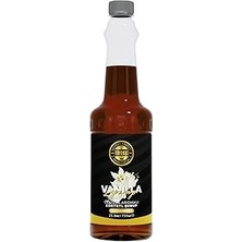 Indispensablely By Tüfekçi Vanilya Aromalı Şurup 750 ml – Kahve, Pasta, Tatlı Kokteyl Için, Doğal Aroma, Gerçek