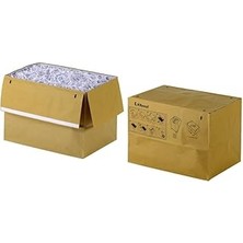 Indispensablely Rexel 2102441 Geri Dönüştürülebilir Evrak Imha Makinesi Atık Torbası, 50 Litre Kapasite (50 Adet),