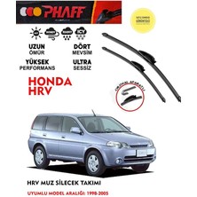 Duolight Honda Hr-V Silecek Silgeç Silgi Takımı 2001 Model Araca Özel Aparat