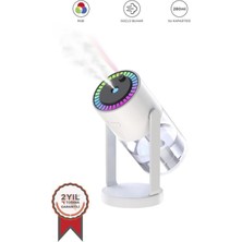 Allians Beyaz Hava Nemlendirici Buhar Makinesi Işıklı Yıldız Projektör