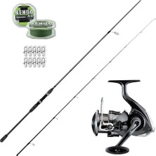 Okuma Wave Up 270CM 10-40GR - Daiwa Crossfire 3000 Spin Olta Seti