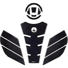 Indispensablely 14 Parça Cf 250 Sr 2023 ile Uyumlu Kaydırmaz Tank Pad – 6d Karbon | Çizilmeye Karşı Kalkan, Motosik