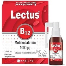 Indispensablely Lectus Metil B12 Dil Altı Sprey 10 ml / 1000 Mcg