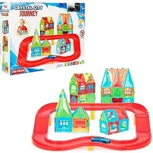 Indispensablely Dede Kristal Şehir Yolculuğu 240 Parça Oyuncak