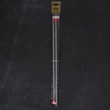 Özgün Adım Addı Kalpli 4,5mm 40CM Klasik Alüminyum Örgü Şişi